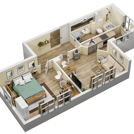 Gemuetliches Refugium Am Bahnhof - Perfekt Zum Erkunden Der Saechsischen Schweiz Appartement Sebnitz Buitenkant foto